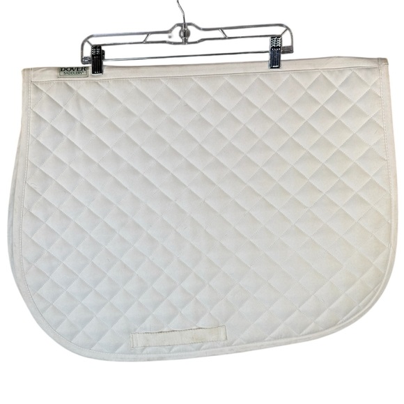 Dover Saddlery Other - Dover White Quilted All Purpose White Saddle Pad